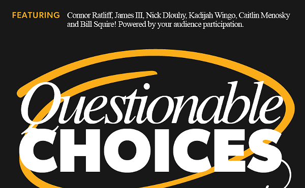 Image: Questionable Choices: Standup Based on Your Questions