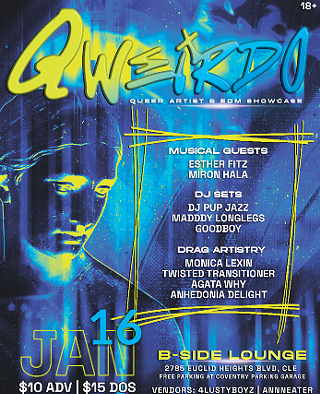 Image: QWEIRDO: Queer Artist & EDM Showcase