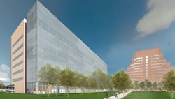 Rendering of the new building - Cleveland Clinic