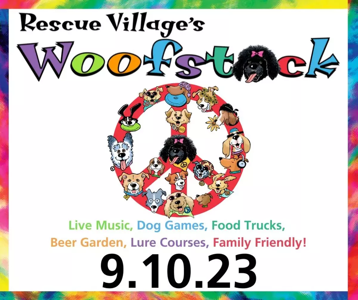 Join Rescue Village's Woofstock Dog Festival!