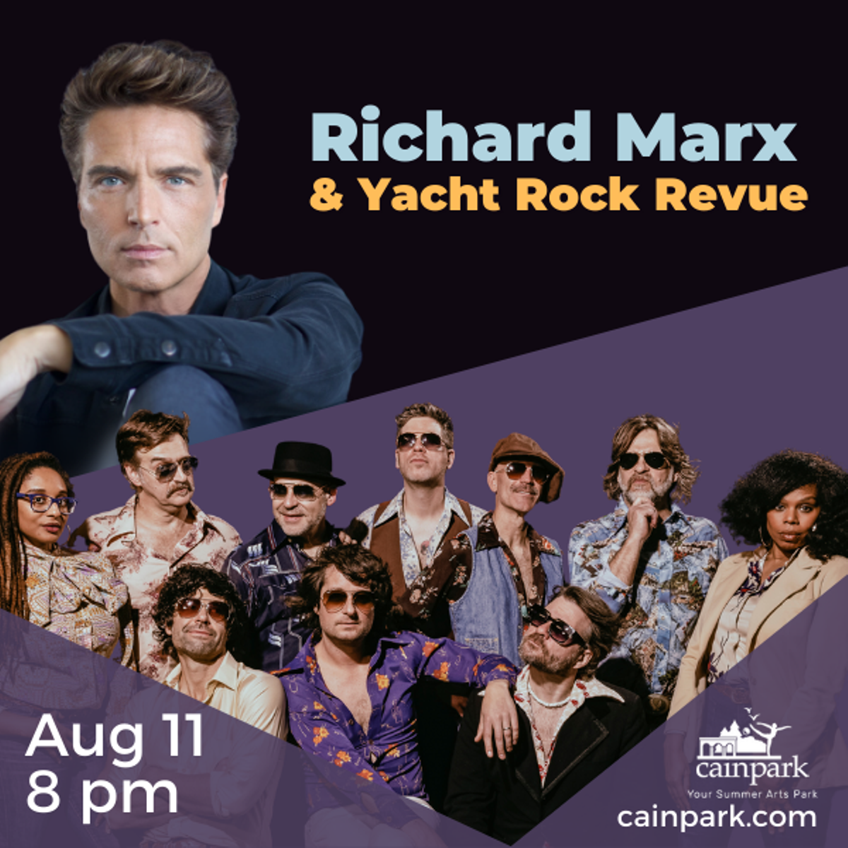 Richard Marx & Yatch Rock Revue Event Banner
