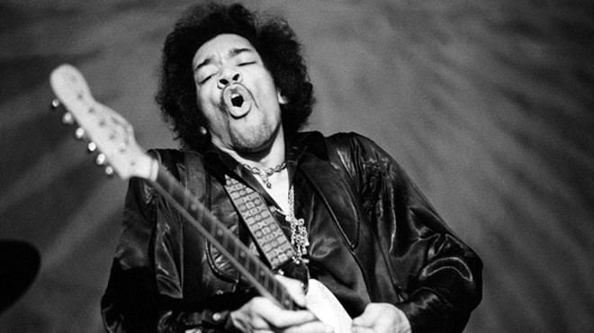 Hendrix, shredding.