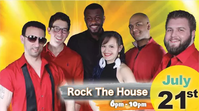 Image: Rock The House Playing Live at Whiskey Island Still & Eatery!