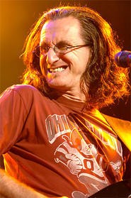 Rush frontman Geddy Lee, from a 3-hour set at Blossom. - WALTER NOVAK