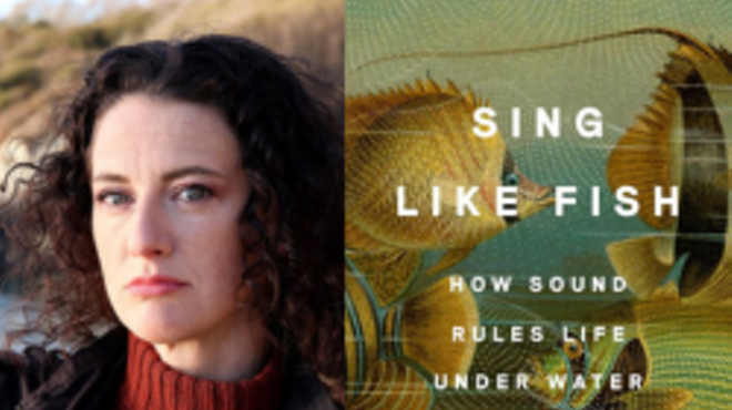 Image: Science writer Amorina Kingdon, Author of Sing Like Fish: How Sound Rules Life Under Water