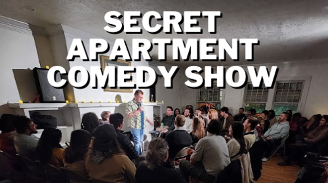 Image: Secret Society Comedy At The Apartment