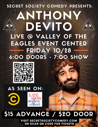Image: Secret Society Comedy Presents: Anthony DeVito