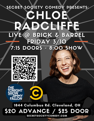 Image: Secret Society Comedy Presents: Chloe Radcliffe