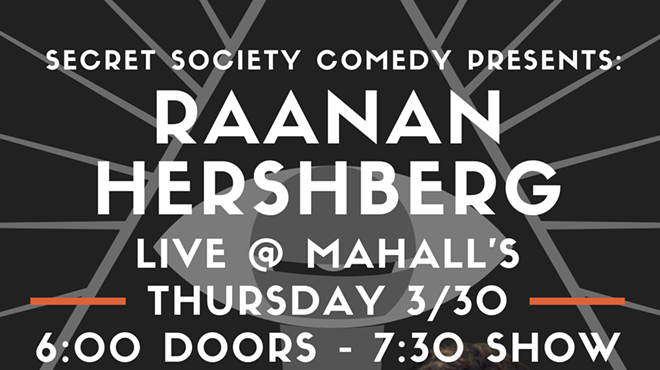 Image: Secret Society Comedy Presents: Raanan Hershberg