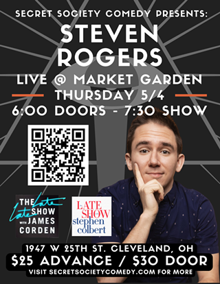 Image: Secret Society Comedy Presents: Steven Rogers