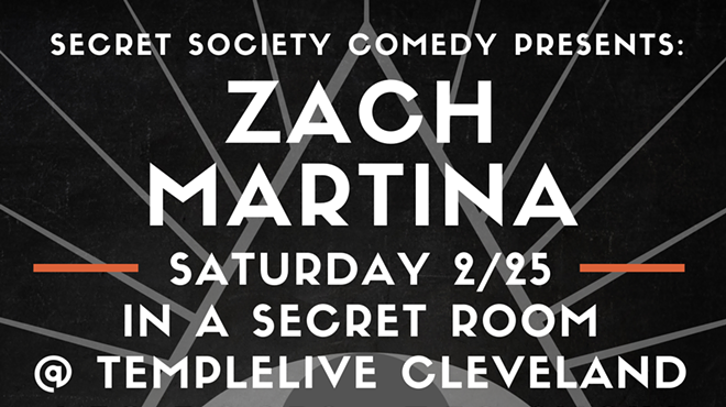 Secret Society Comedy Presents: Zach Martina
