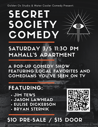 Image: Secret Society Comedy