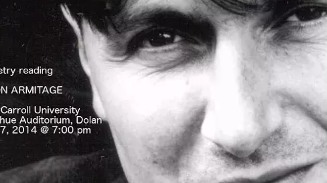 Image: Simon Armitage Poetry Reading at John Carroll University