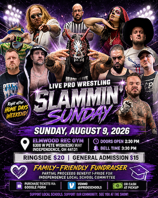 Image: Slammin' Sunday Family-Friendly Live Pro-Wrestling