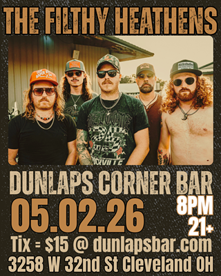 The Filthy Heathens at Dunlaps Corner Bar!