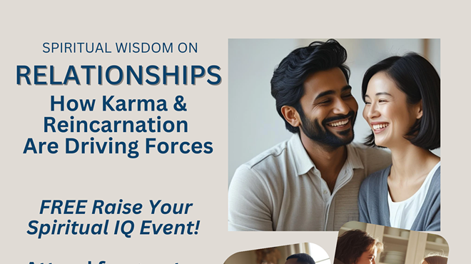 Image: Spiritual Wisdom on Relationships--How Karma & Reincarnation Are Driving Forces