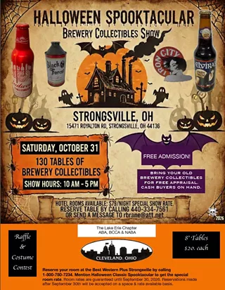 Image: Spooktacular Beer Collectibles Show