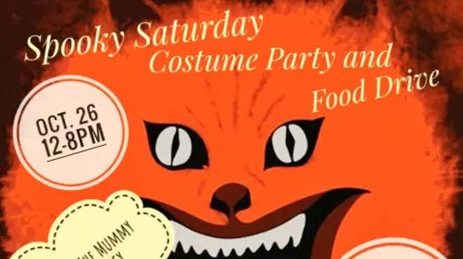 Image: SPOOKY SATURDAY COSTUME PARTY AND FOOD DRIVE