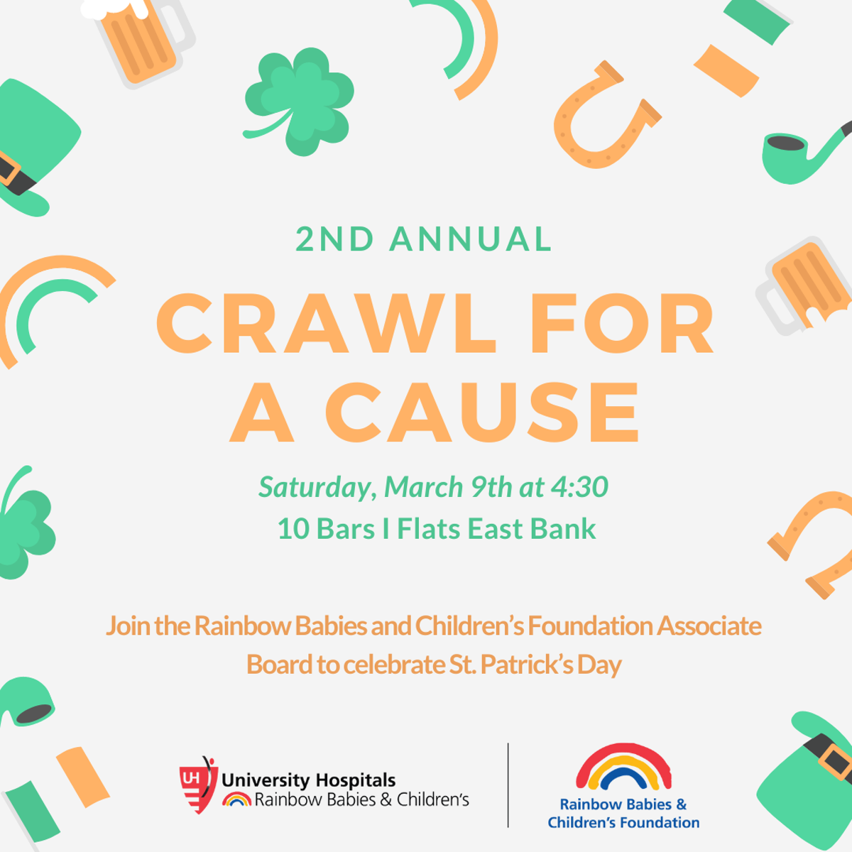 St. Patrick's Day Themed Bar Crawl