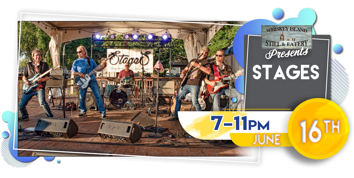 StageS Playing LIVE @ Whiskey Island Friday, June 16!