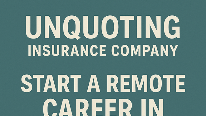 Image: Start a Remote Career, Get Your Insurance License