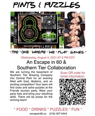 STBC & Escape in 60: Pints & Puzzles - The One With All The Friends