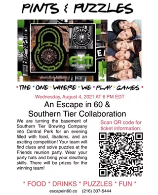 Image: STBC & Escape in 60: Pints & Puzzles - The One With All The Friends