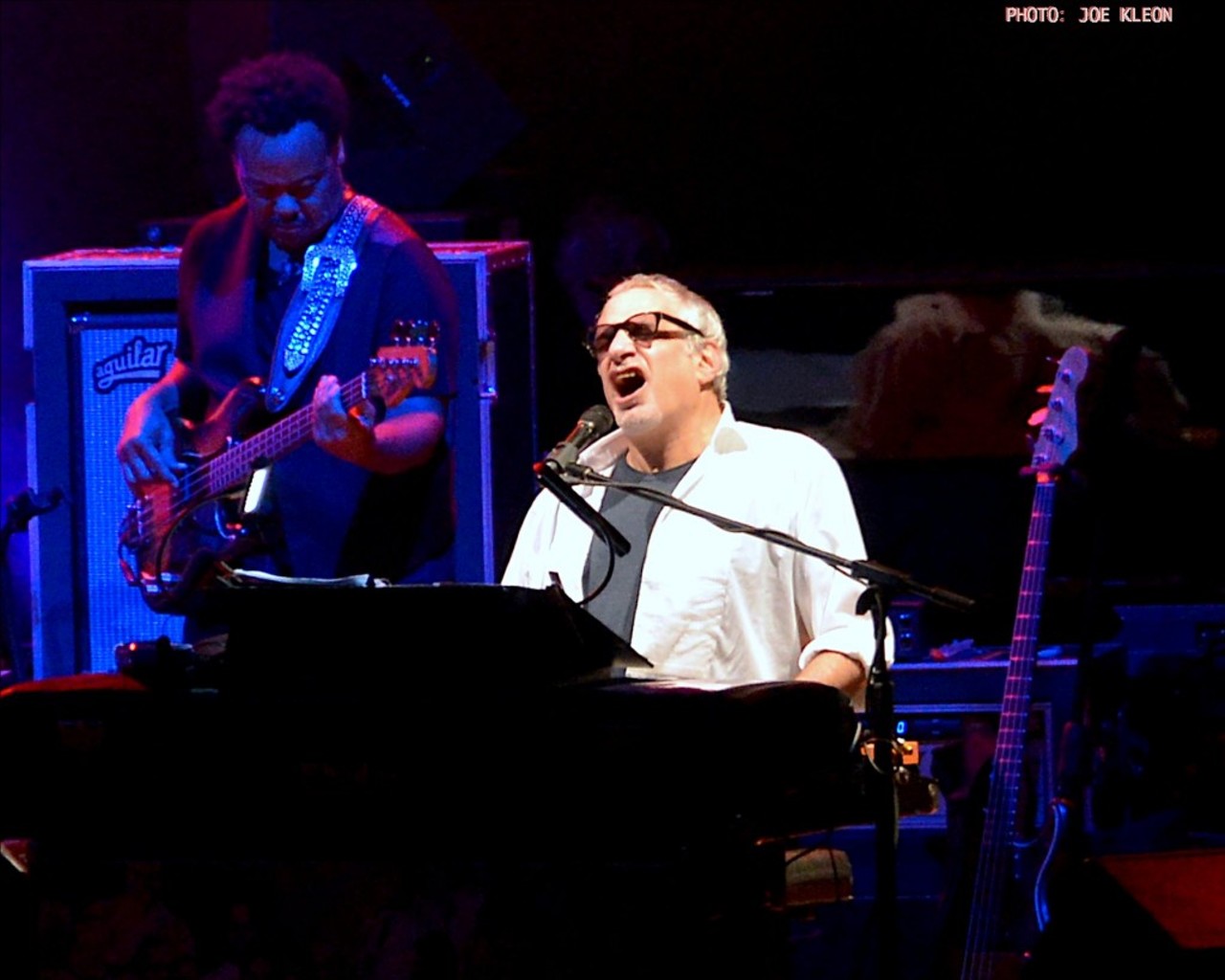Steely Dan and Elvis Costello Performing at Blossom