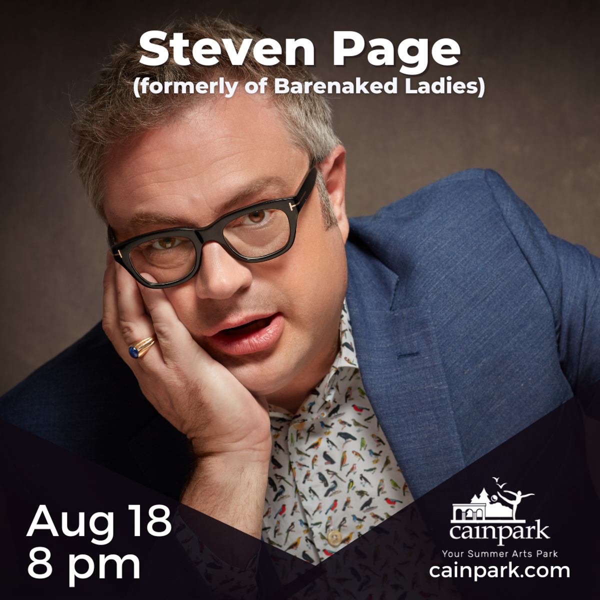Steven Page Event Flyer