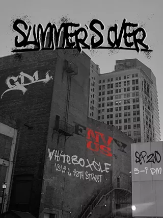 SUMMER&rsquo;S OVER Poster
