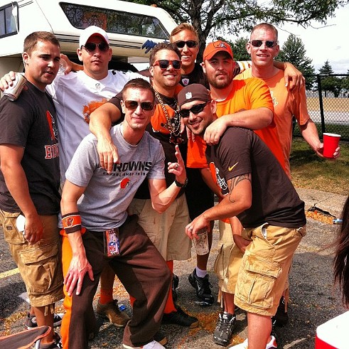 #sunday Funday #tailgate # munilot #browns #gobrowns #cleveland - PHOTO COURTESY OF INSTAGRAM USER TTALIANO