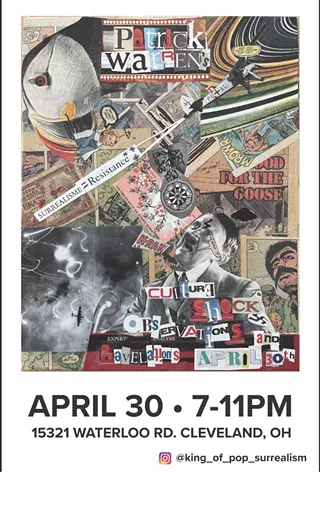Image: Surrealist art show