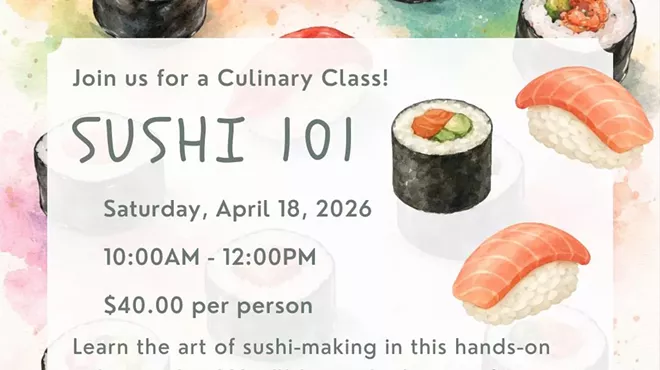 Image: Sushi 101 Culinary Class