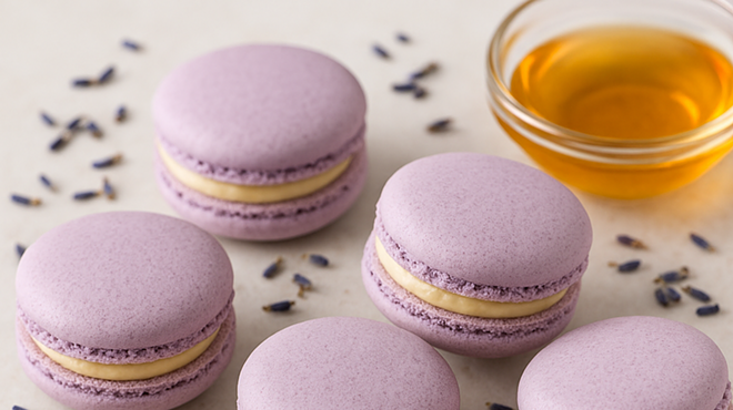 Image: Sweet Spring: Lavender Honey Macarons Workshop!