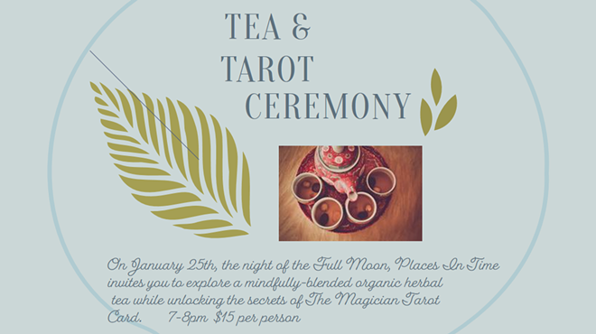 Image: Tarot & Tea at the Full Moon