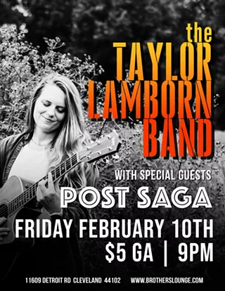 Image: Taylor Lamborn Band with special guests Post Saga