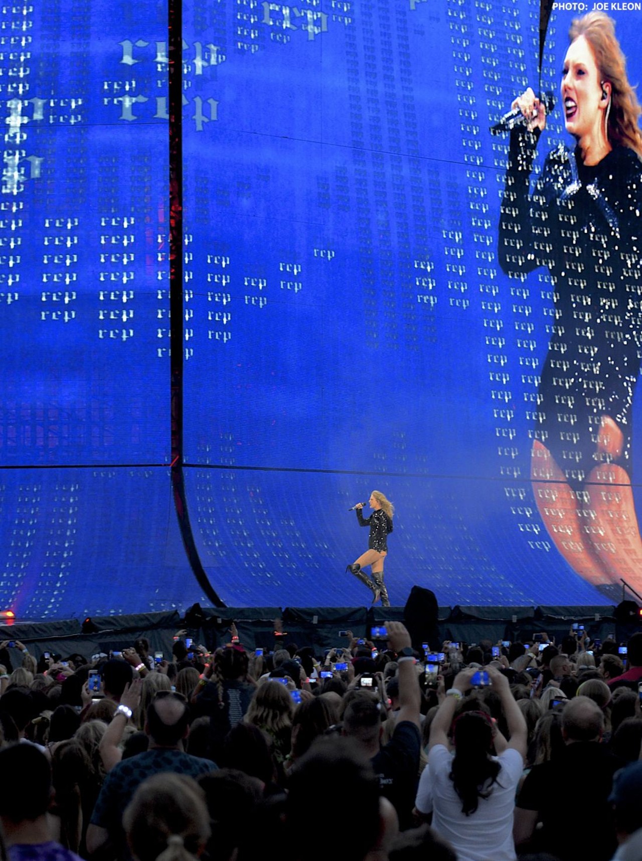Taylor Swift Performing at FirstEnergy Stadium