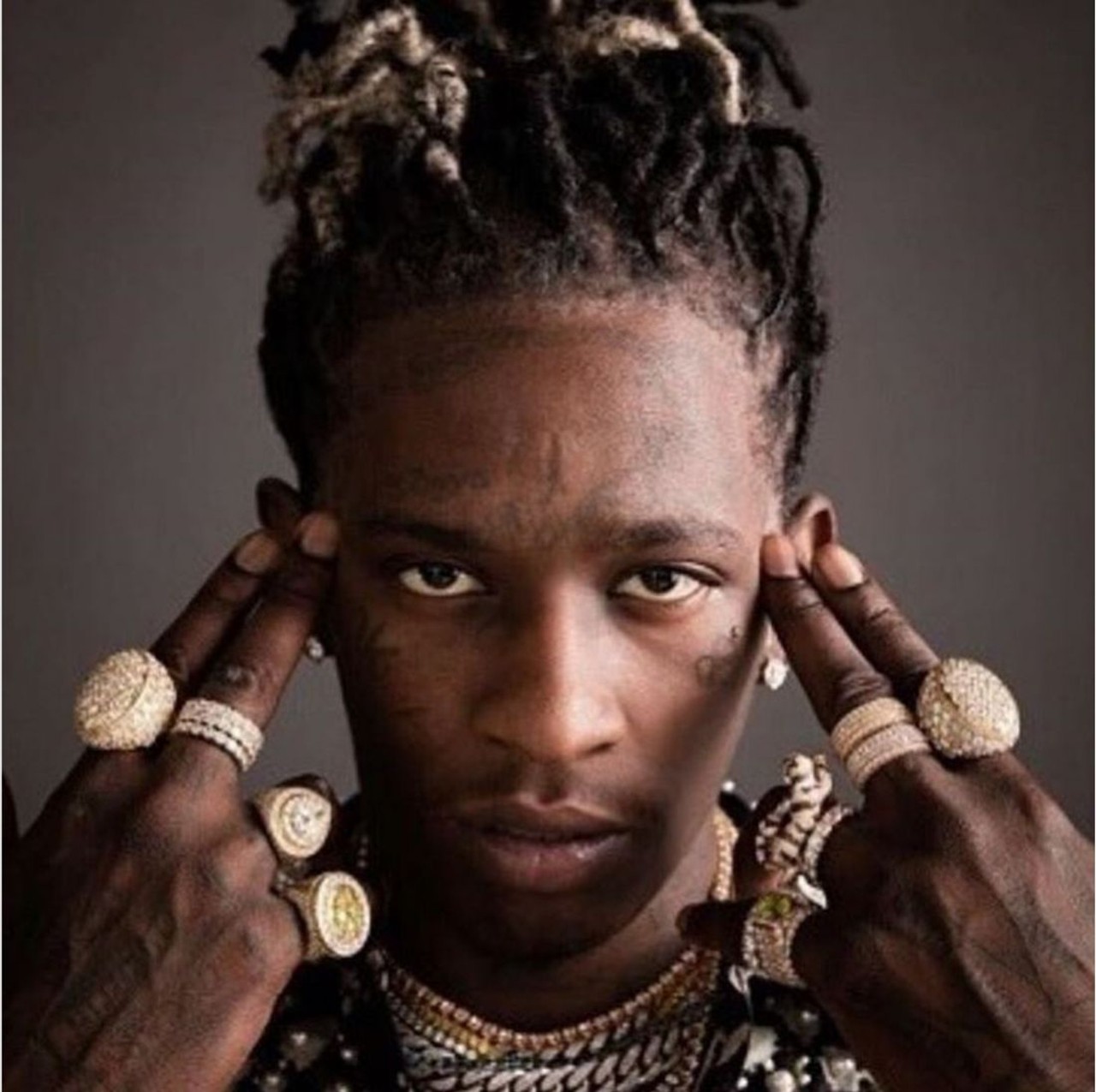  "No Wendy&#146;s (Controlla Remix)," by Young Thug  
On this track the rapper does name drop Cleveland, but he's referencing Cleveland Avenue in Atlanta, where he's from. However, Young Thug follows it up quick with a Kyrie Irving reference rapping, "I'm on Cleveland like I'm Kyrie Irving/Same place I caught my first STD."
Photo via youngthug/Instagram