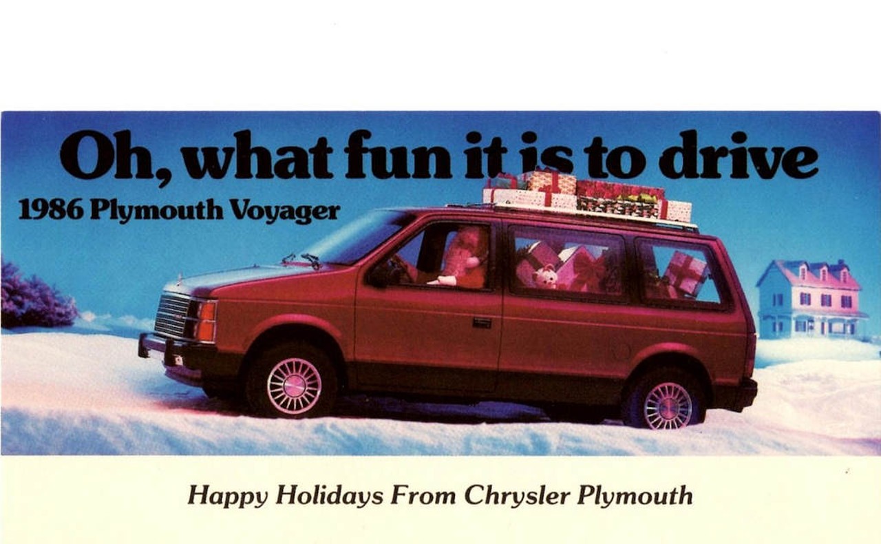 Plymouth Voyager, 1986 (Image courtesy of Alden Jewell, Flickr Creative Commons)