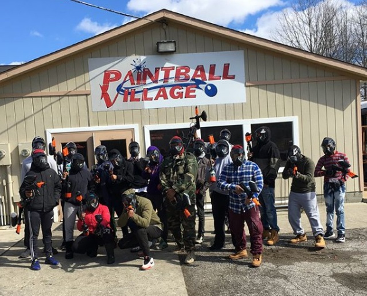 Paintball at Swings N Things
8501 Stearns Rd., Olmsted Falls, 440-235-4420 
If the two of you need to let out some aggression, then check out this paintball course, perfect for shooting paintballs at your favorite person. This attractions makes for a different kind of date, but there are always the games, putt putt and go-karts afterwards to enjoy. 
Photo via lvrob2016/Instagram