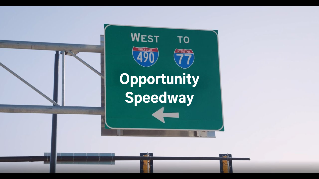 The Opportunity Corridor Dragracer
No need to head to the Norwalk speedway to