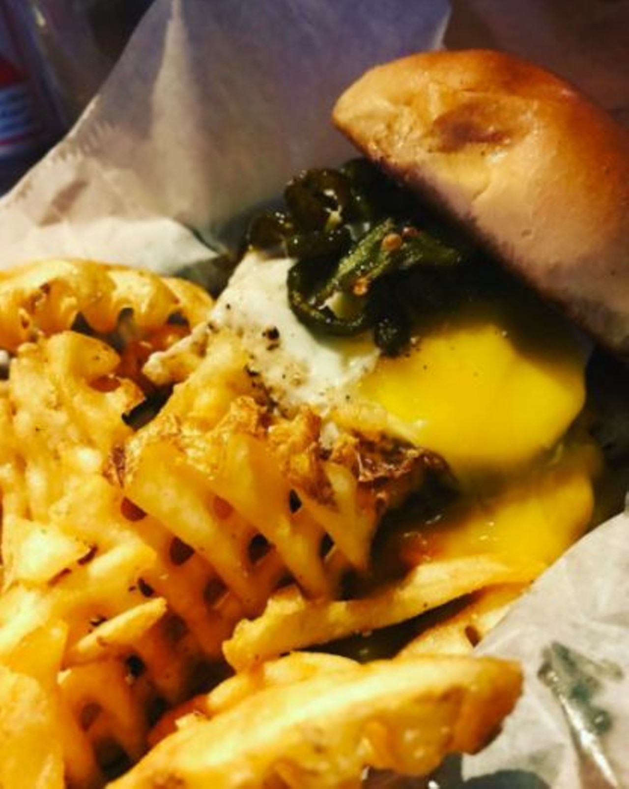  Nano Brew Cleveland
1859 W. 25th St., 216-862-6631
Pair one of Nano Brew's award-winning burgers (or sliders) with any of their 24 draft beers &#151;&nbsp;they've got you covered until 2:30 a.m.
Photo via dangerously_gluttonous/Instagram