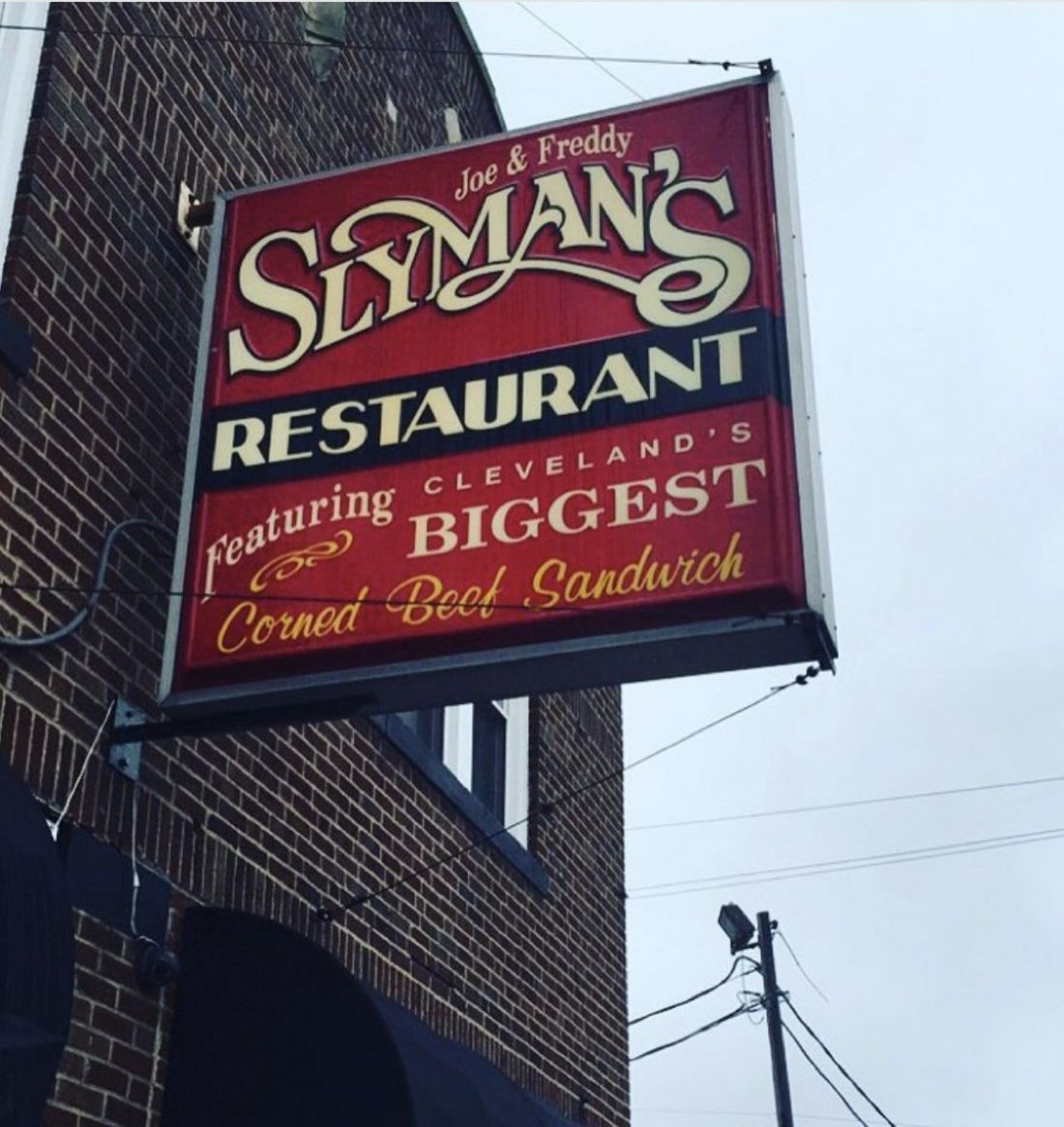  Slyman&#146;s
3106 St. Clair Ave., Cleveland
16 tons and what do you get? The best corned beef sandwich in Cleveland and it&#146;s only 15 bucks. They still slice every sandwich to order, and every sandwich still towers above much of the competition. Amaze your friends by ordering in Slymaneze: a &#147;natural&#148; means plain; &#147;original&#148; comes with mustard; and &#147;Smurf&#148; buys you one with Swiss and mustard (which ain&#146;t kosher, by the way).
Photo via Scene Archives