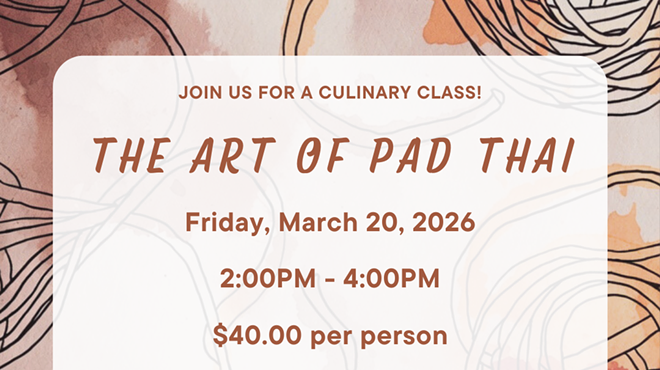 Image: The Art of Pad Thai Culinary Class