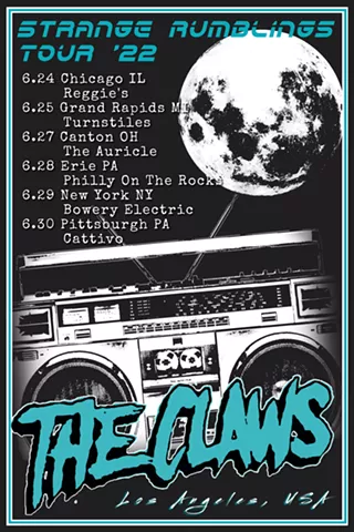 Image: The Claws (L.A.) Strange Rumblings Tour '22