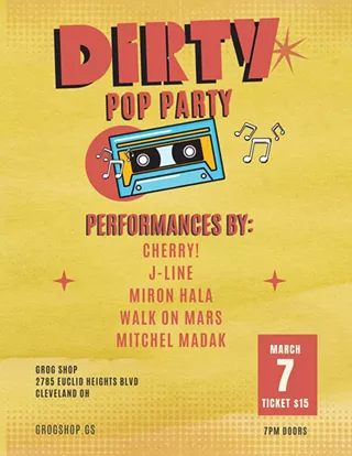 Image: The Dirty Pop Party with Cherry! / J-Line / Miron Hala / Walk On Mars / Mitchel Medek