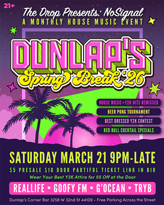 Dunlap&rsquo;s Spring Break &lsquo;26 Y2K Dance Party