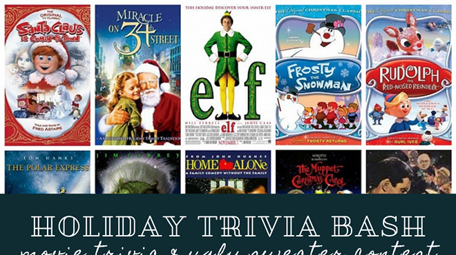 Image: The Elliot's Holiday Trivia Bash: Movie Trivia & Ugly Sweater Contest
