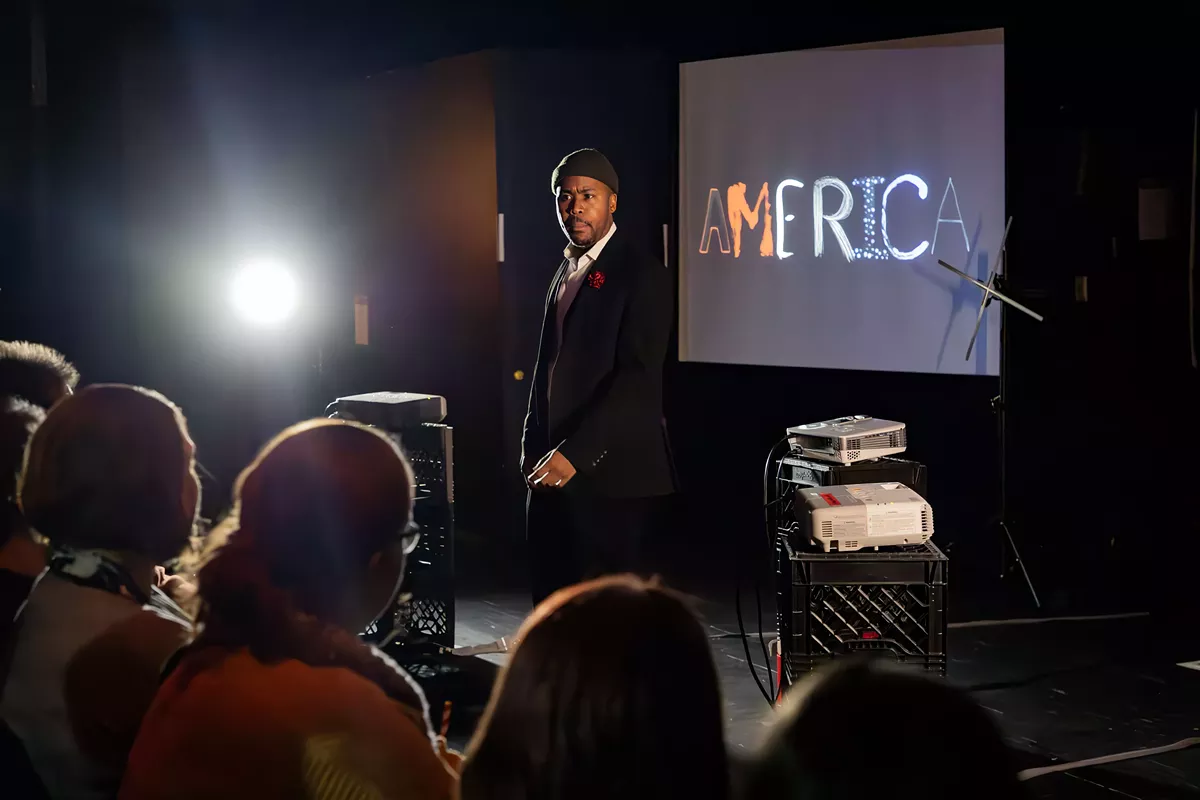 Chris Webb performing "The End of Black Excellence" from Cleveland Public Theatre's SoftLaunch