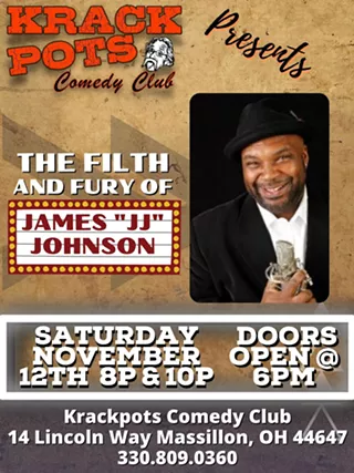 Image: The Filth & Fury of James "JJ" Johnson at Krackpots Comedy Club